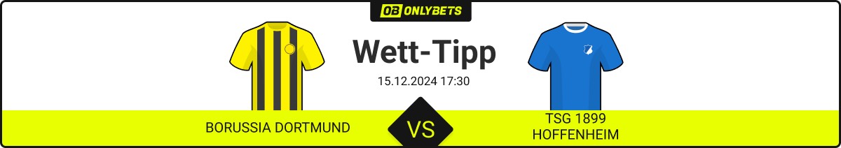borussia dortmund tsg 1899 hoffenheim wett tipp