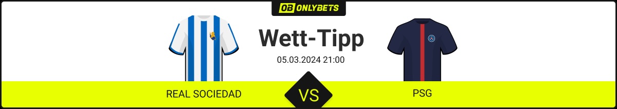 Real Sociedad PSG Wett Tipps