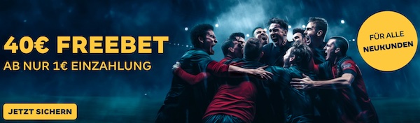 Neuer Merkur Bets Bonus - 40€ Freebet + 60€ Wette ohne Risiko