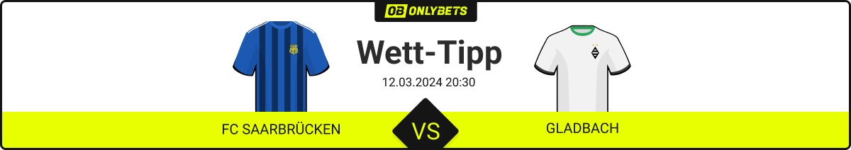 1 fc saarbrücken borussia mönchengladbach wett tipp