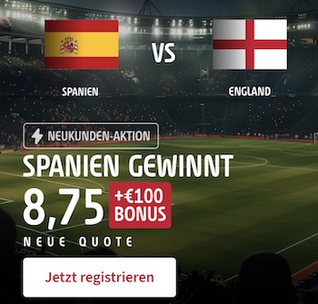 Spanien England Tipico