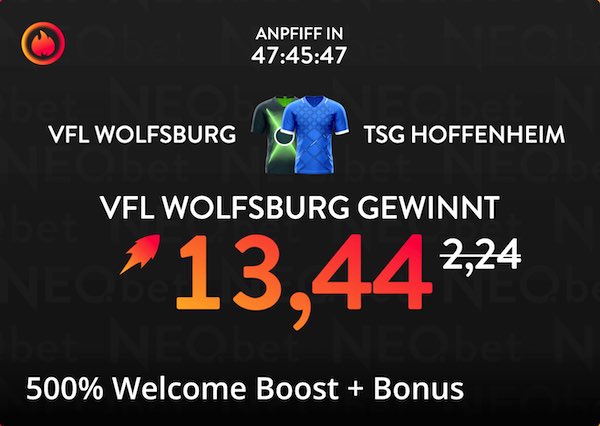 wolfsburg boost neobet, 09.05.