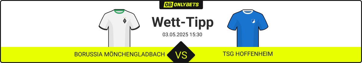 borussia mönchengladbach tsg 1899 hoffenheim wett tipp