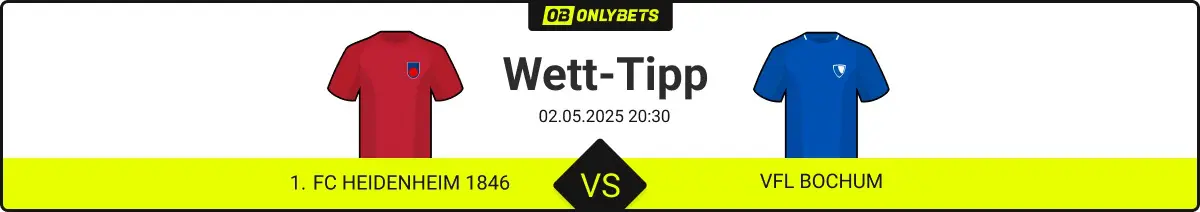 1 fc heidenheim 1846 vfl bochum wett tipp