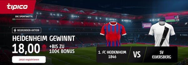 tipico boost auf heidenheim gewinnt gegen elversberg