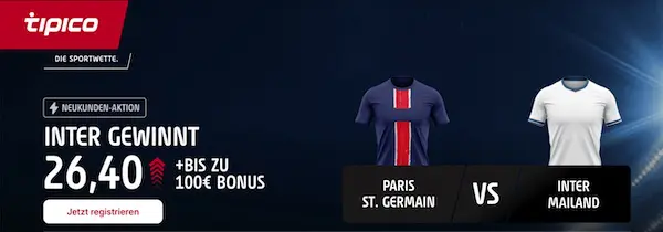 tipico boost auf inter gewinnt gegen paris sg