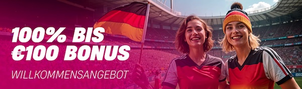 5€ Freebet + 100% bis 100€ für neue VBET User