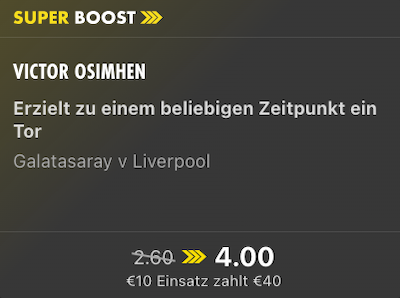 SuperBoost bet365 Gala LIV, 10.3.