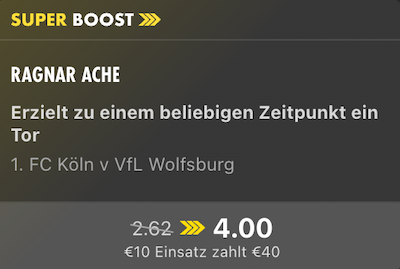 Bet365 SuperBoost, 30.1.