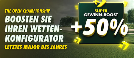 Open Championship 15.7. Golf Boost bet365