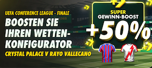 bet365 boost conference league finale, 27.5.
