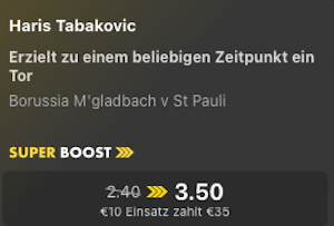 bet365 SuperBoost BMG; 13.3.