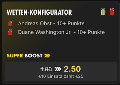 bet365 SuperBoost 29.9.