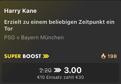 bet365 Boost 28.4.