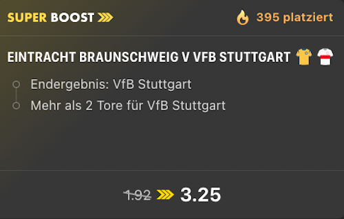 bet365 boost vfb, 26.8.