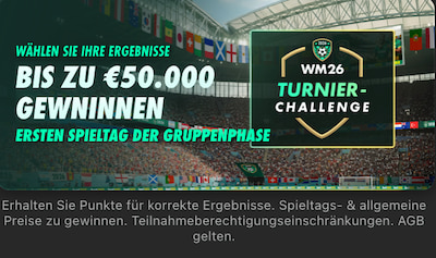 WM Aktion bet365 2026