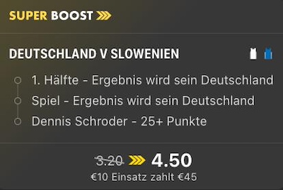 dbb slowenien superboost, 10.9.
