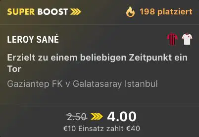 sane trifft, 8.8.