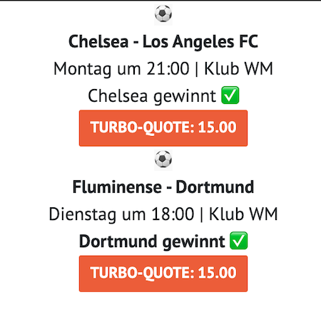 oddset cfc & bvb, 16.6. klub wm 
