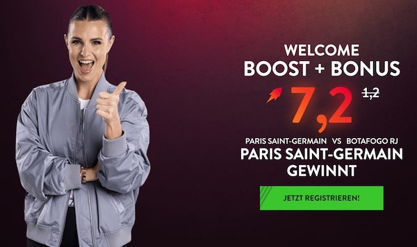 neobet boost auf paris saint germain gewinnt gegen botafogo