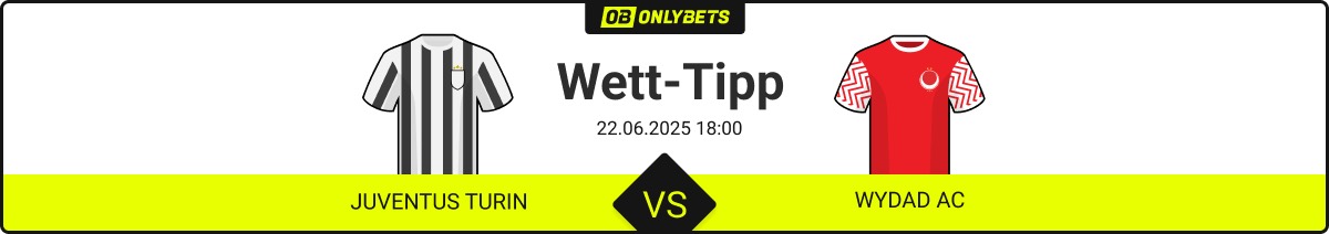juventus turin wydad ac wett tipp