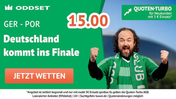 oddset quoten turbo auf deutschland kommt in das finale der uefa nations league
