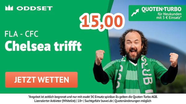oddset quoten turbo auf chelsea trifft gegen flamengo