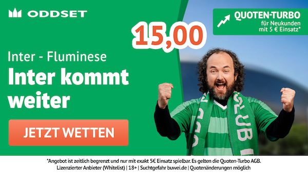 oddset quoten turbo auf inter kommt gegen fluminense weiter