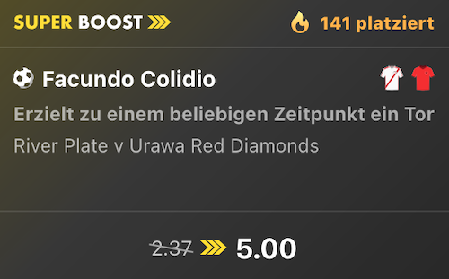 superboost 17.6. bet365