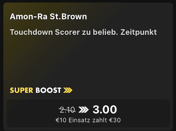 bet365 NFL SuperBoost 