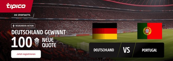 tipico boost auf deutschland gewinnt gegen portugal