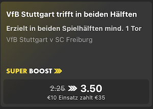 bet365 boost pokal 23.4.