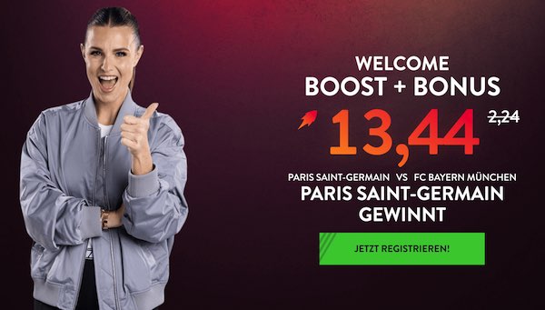neobet boost auf paris saint germain gewinnt gegen fc bayern münchen
