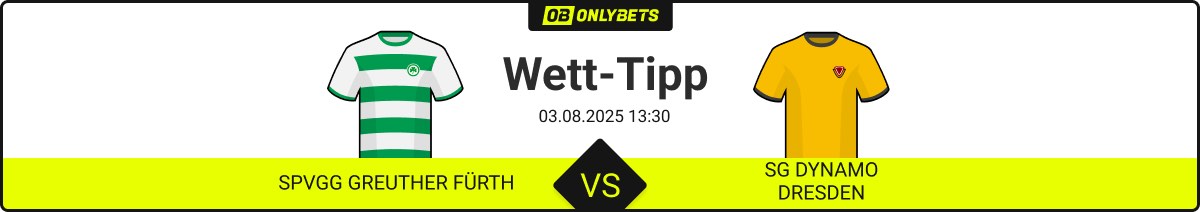 spvgg greuther fürth sg dynamo dresden wett tipp