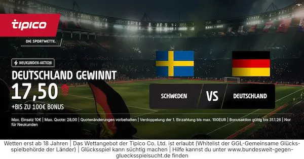 tipico boost auf deutschland gewinnt bei der frauen em gegen schweden