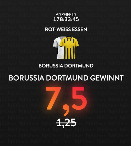 bvb pokal neobet, 18.8.