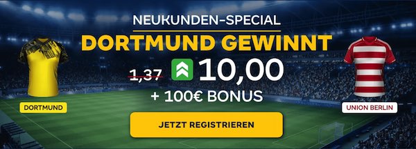 merkur bets boost auf dortmund gewinnt gegen union berlin