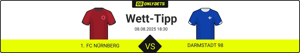 1 fc nürnberg darmstadt 98 wett tipp