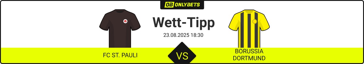 fc st pauli borussia dortmund wett tipp