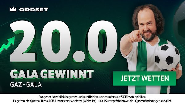 oddset quoten turbo auf galatasaray gewinnt bei gaziantep
