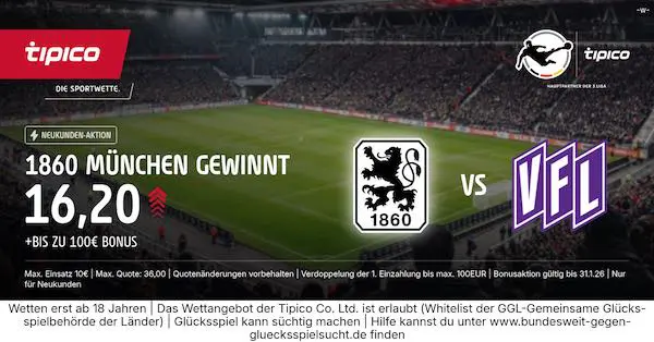 tipico boost auf 1860 münchen gewinnt gegen osnabrück