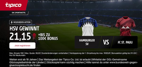 tipico boost auf hsv gewinnt gegen st pauli