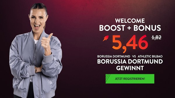neobet boost auf borussia dortmund gewinnt gegen athletic bilbao
