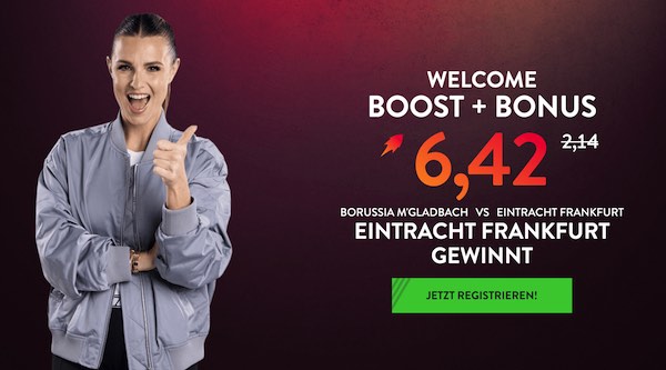 neobet boost auf eintracht frankfurt gewinnt bei borussia mönchengladbach