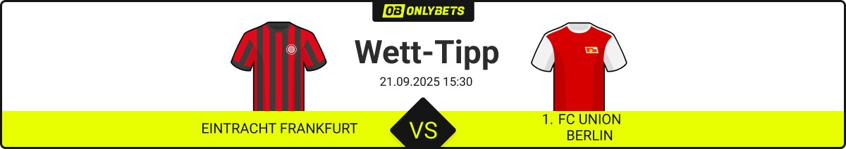 eintracht frankfurt 1 fc union berlin wett tipp