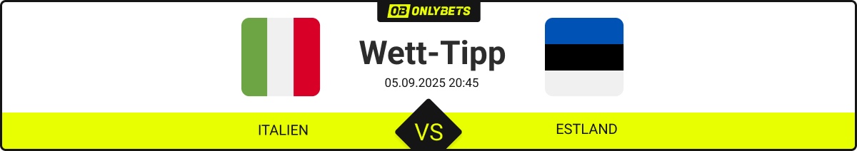 italien estland wett tipp