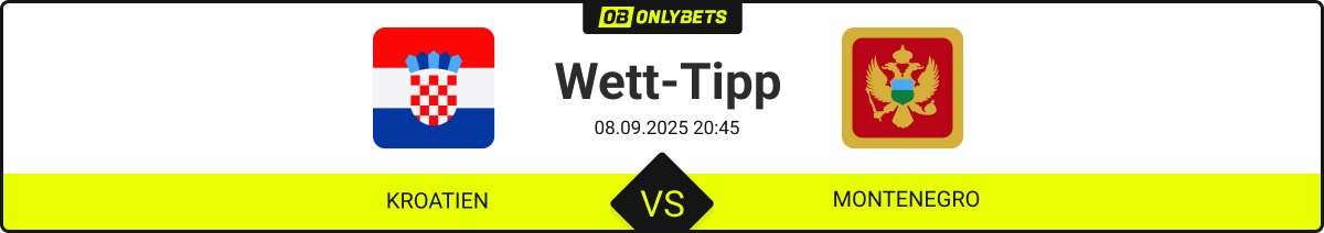 kroatien montenegro wett tipp
