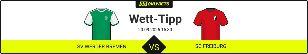 sv werder bremen sc freiburg wett tipp