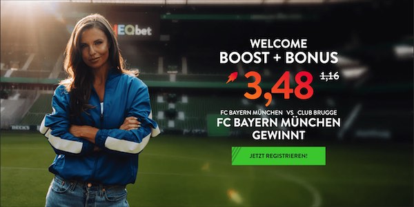 neobet boost auf fc bayern münchen gewinnt gegen club brügge