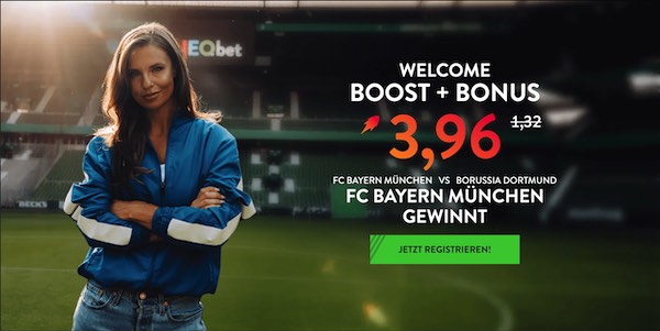 neobet boost auf fc bayern münchen gewinnt gegen borussia dortmund